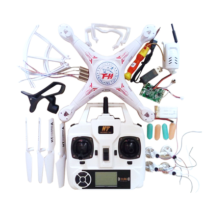 翱翔科技梦想 DIY组装四轴飞行器，开启学生第二课堂新篇章